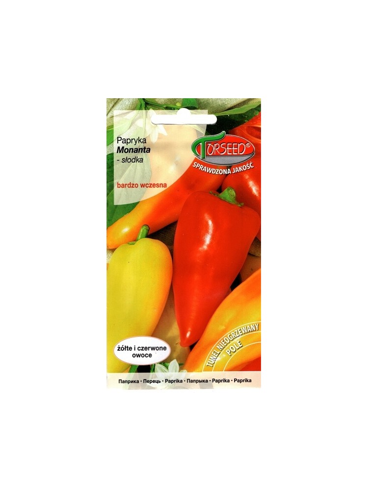 Paprika vienametė 'Monanta' 0,5 kg