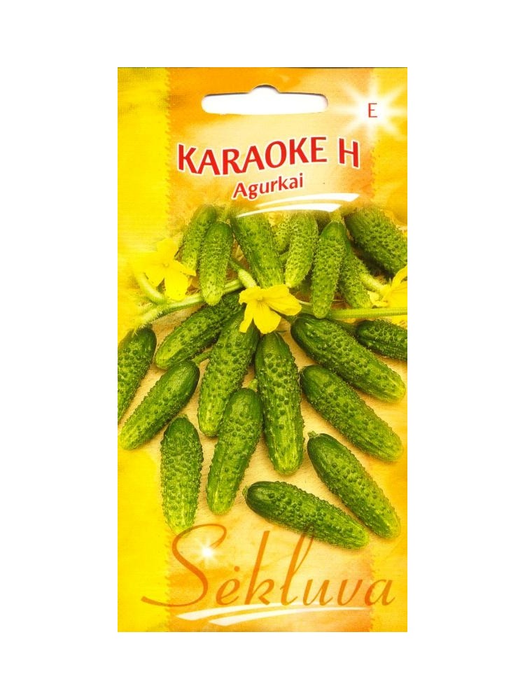 Agurkai paprastieji 'Karaoke' H, 30 sėklų