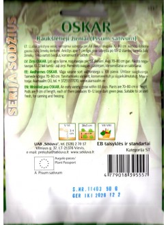 Pois cultivé 'Oskar' 50 g