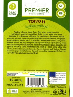 Pomidoro 'Toivo' H, 10 semi