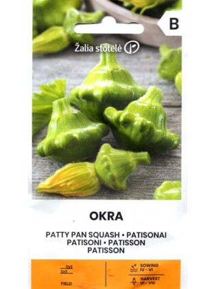 Zucchine patisson 'Okra' 1,5 g