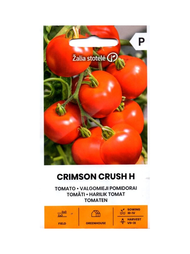 Tomāti 'Crimson Crush' H, 10 sēklas