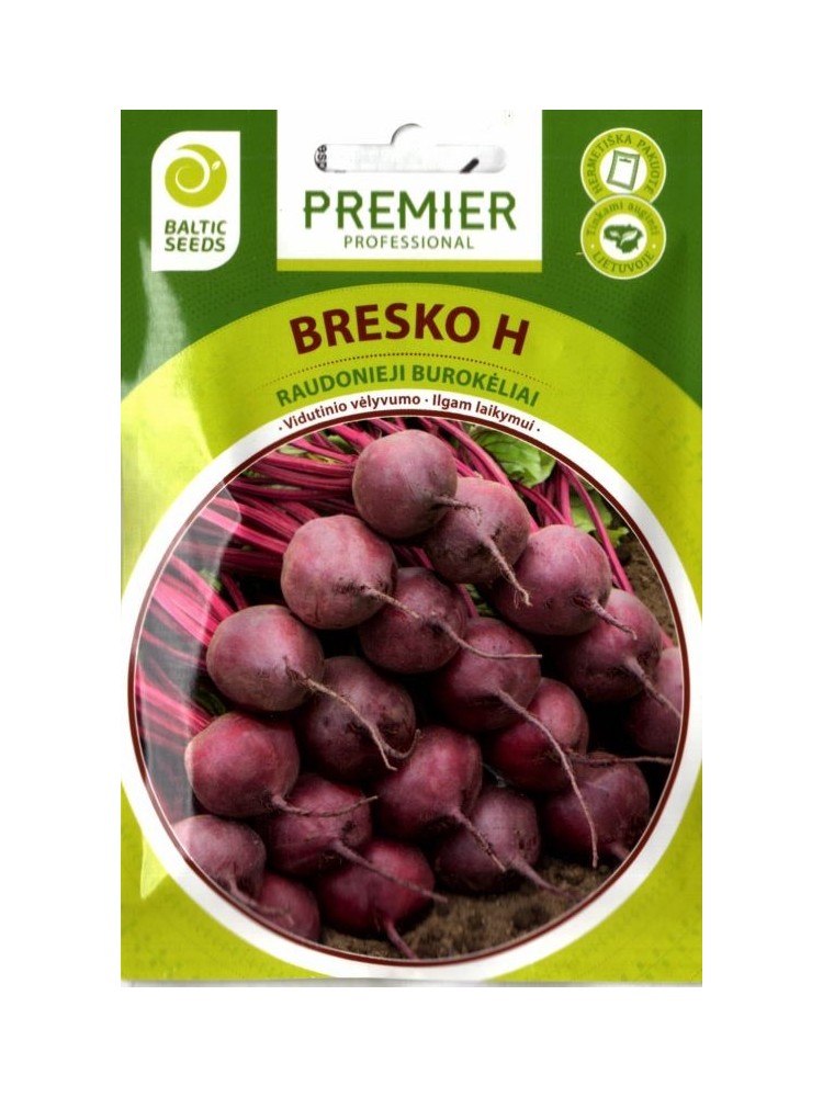 Beetroot 'Bresko' H, 200 seeds