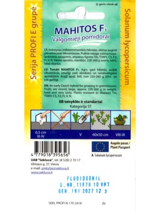 Pomidorai valgomieji 'Mahitos' H