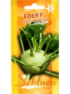 Kohlrabi 'Eder' H, 25 Samen